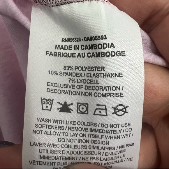 Nike Dri Fit XL Pink Performance Breathable Stretchy Lightweight Polo Shirt - Picture 6 of 7